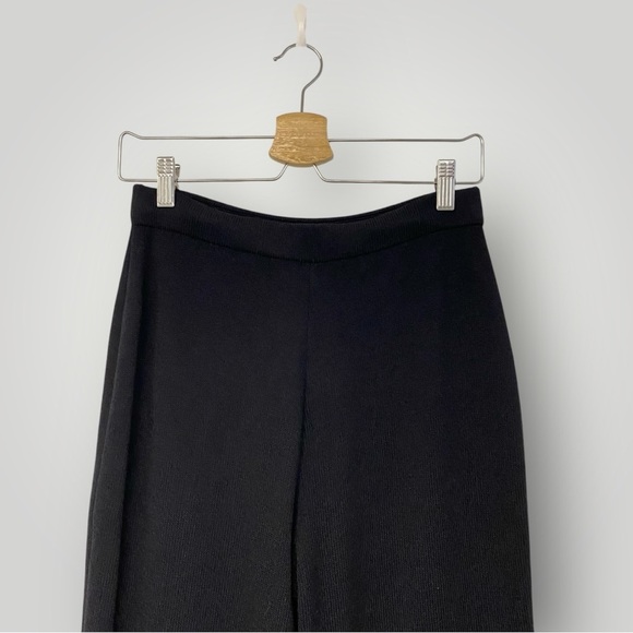ST.JOHN  Santana Knit Pants Black Sz 6 - Picture 5 of 9